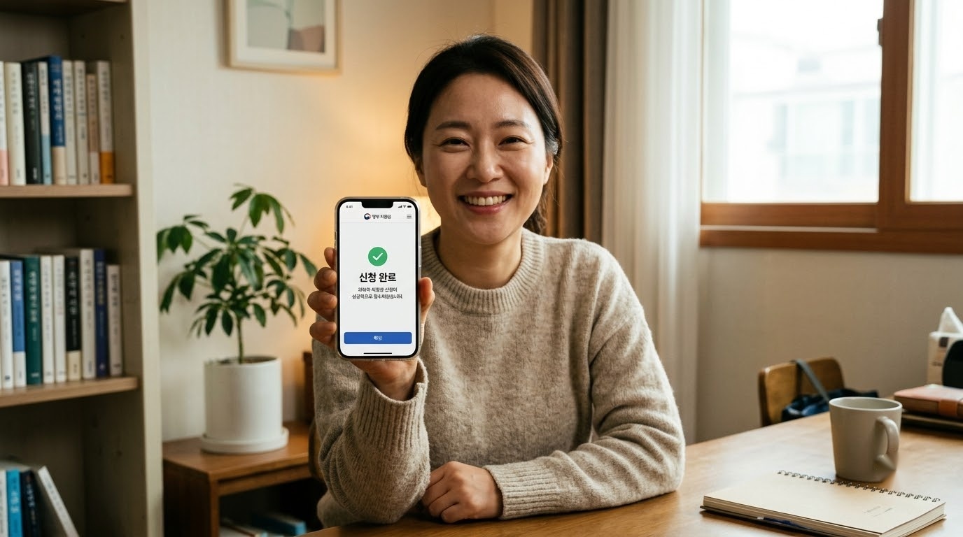 몰라서 못 받는 내 돈! 2026 숨은 정부지원금 조회 및 보조금24 신청 방법 완료